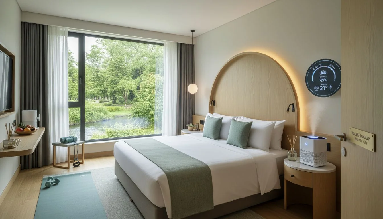 Healthy Hotel Rooms wellness hospitality healthy rooms