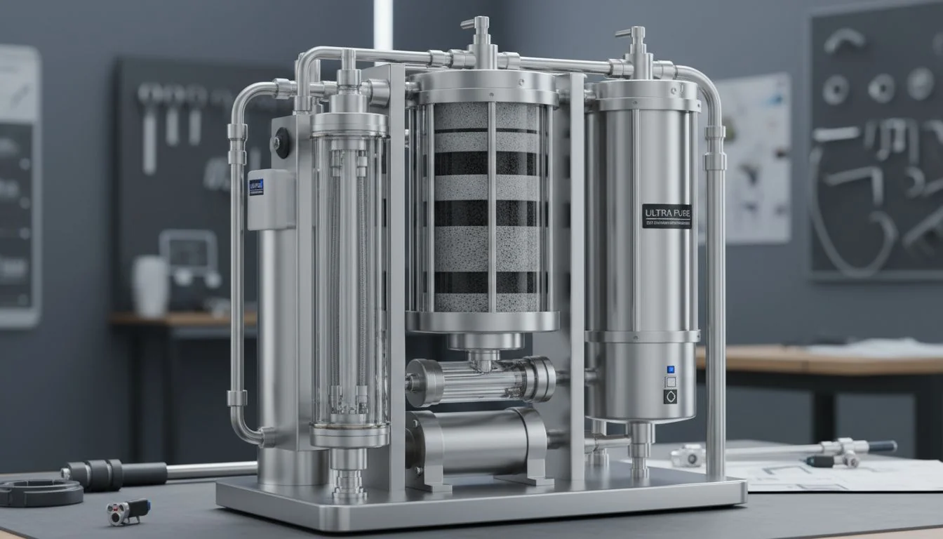 High-End Water Purifier Engineering high-end water purifier internal components stainless steel engineering