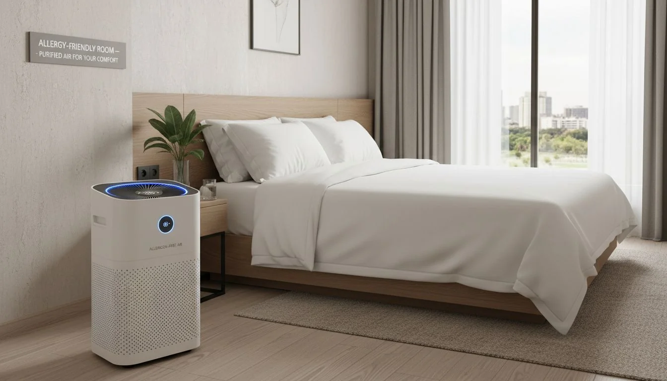Hotel Room Air Purifier allergy friendly hotel room air purifier