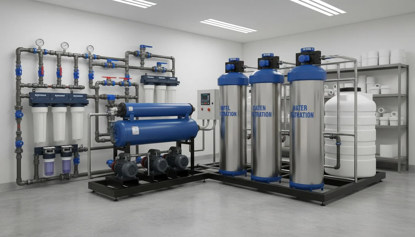 Hotel Water Filtration Components hotel water filtration system components