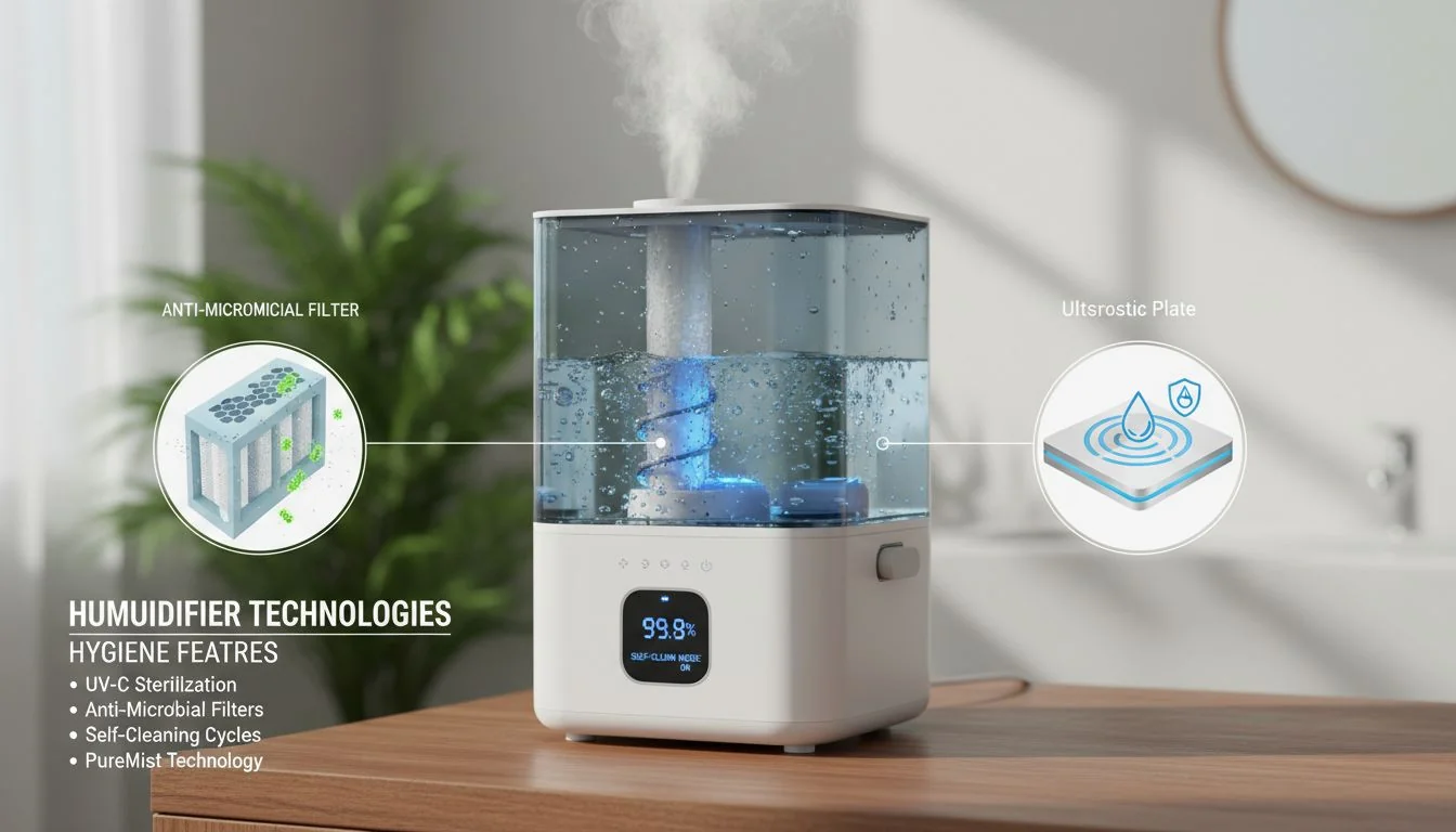 Humidifier Technologies and Hygiene Features