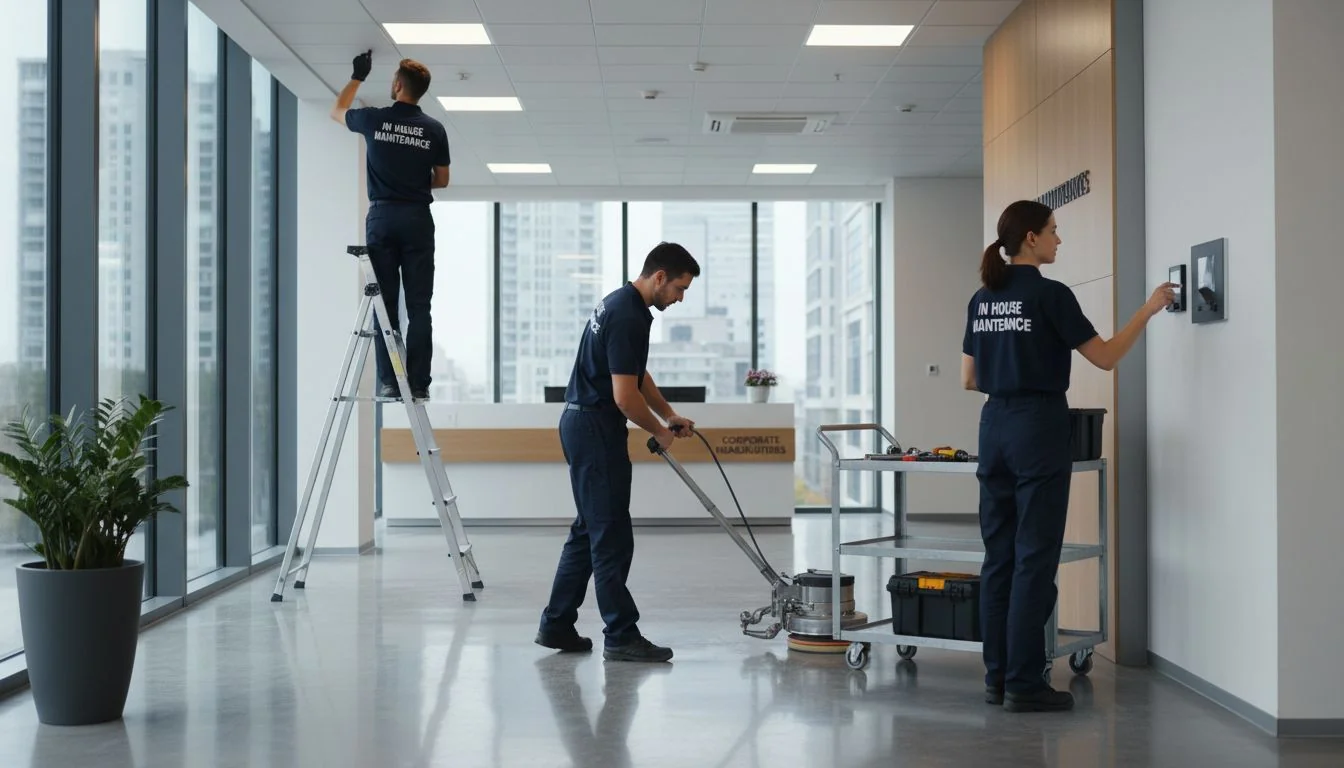 in house maintenance staff