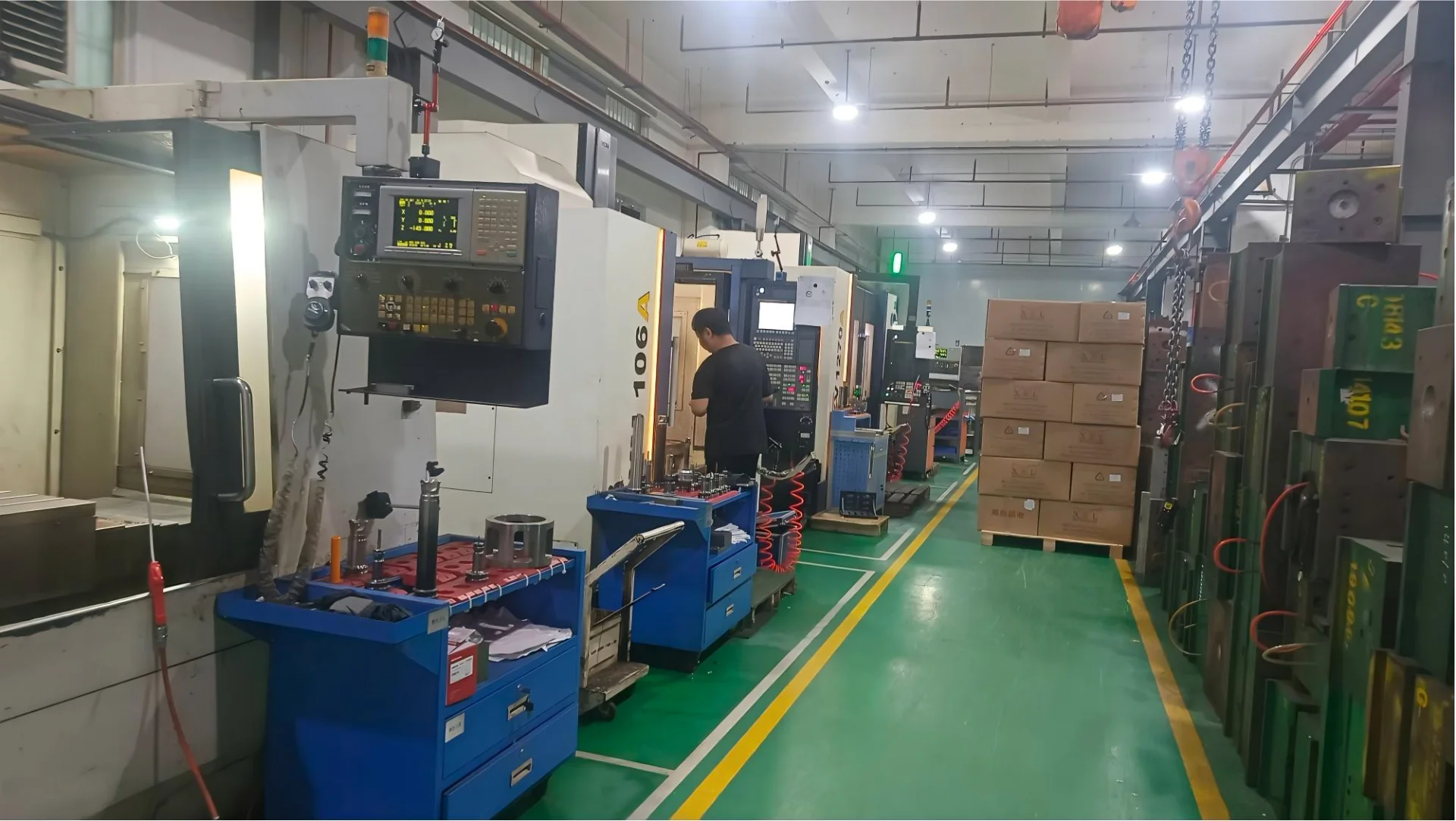 Engineering diagram showing deep drawing process for stainless steel