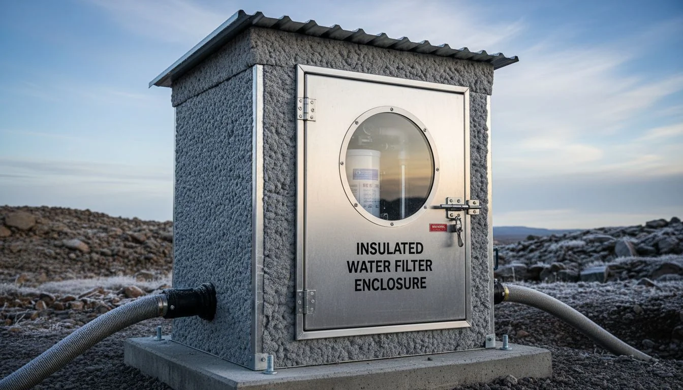 Insulated Water Filter Enclosure insulated water filter enclosure