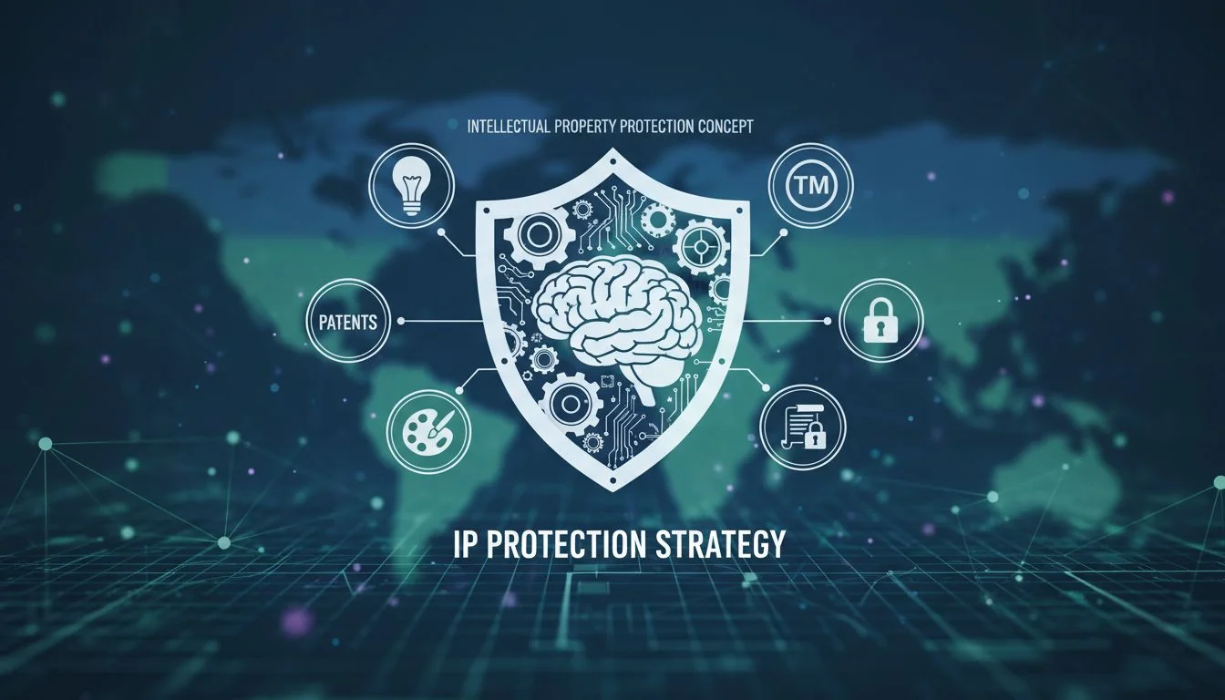 intellectual property protection concept
