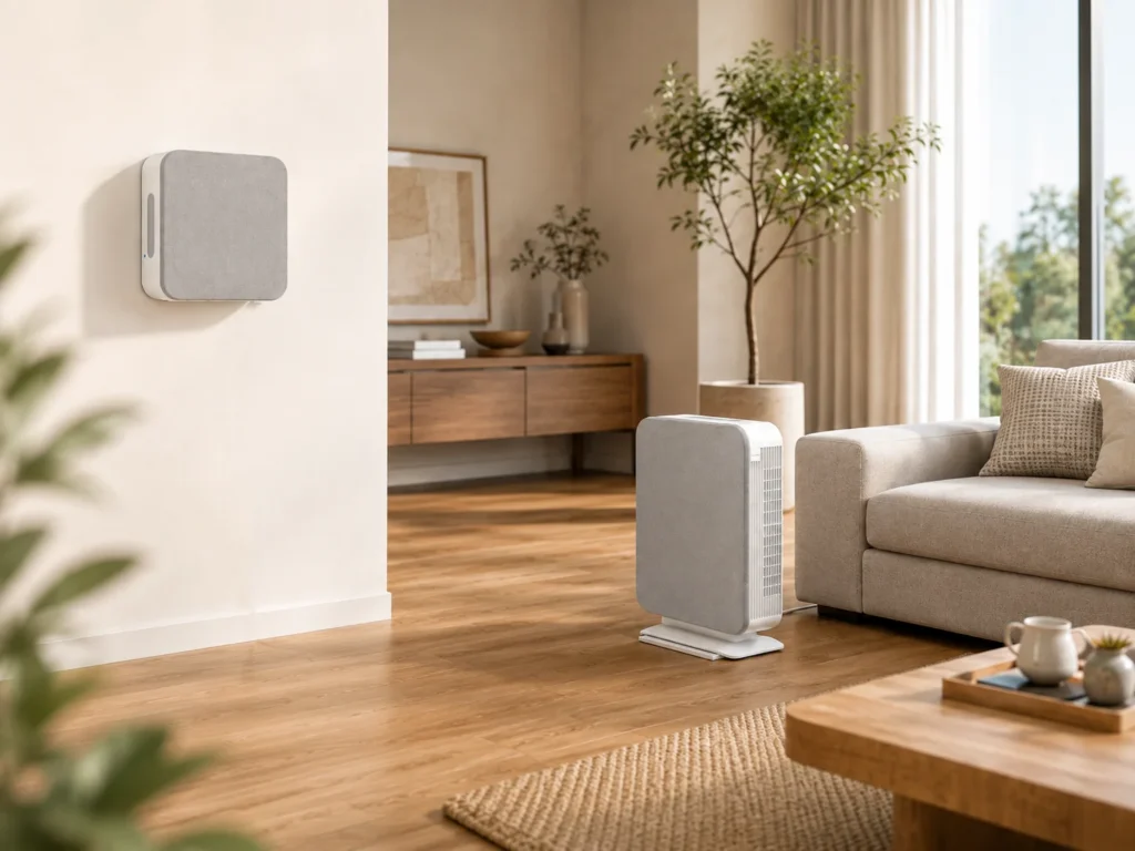 HisoAir HA200/400 Wall-Mounted Residential Air Purifier Installation
