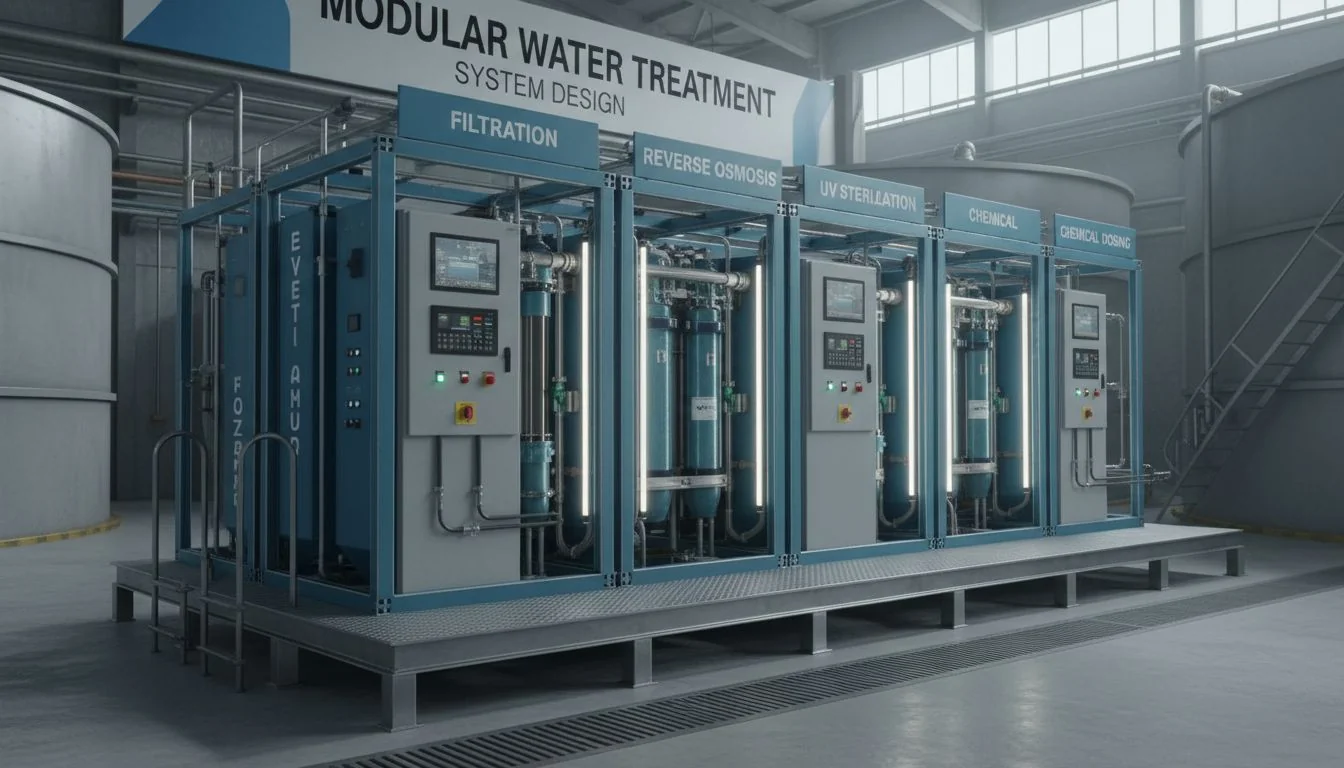 Modular System Design Modular water treatment system design
