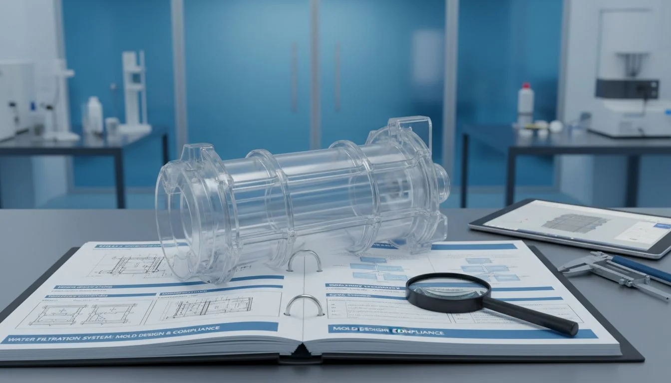 Mold Design Compliance Water filtration mold design and compliance documentation