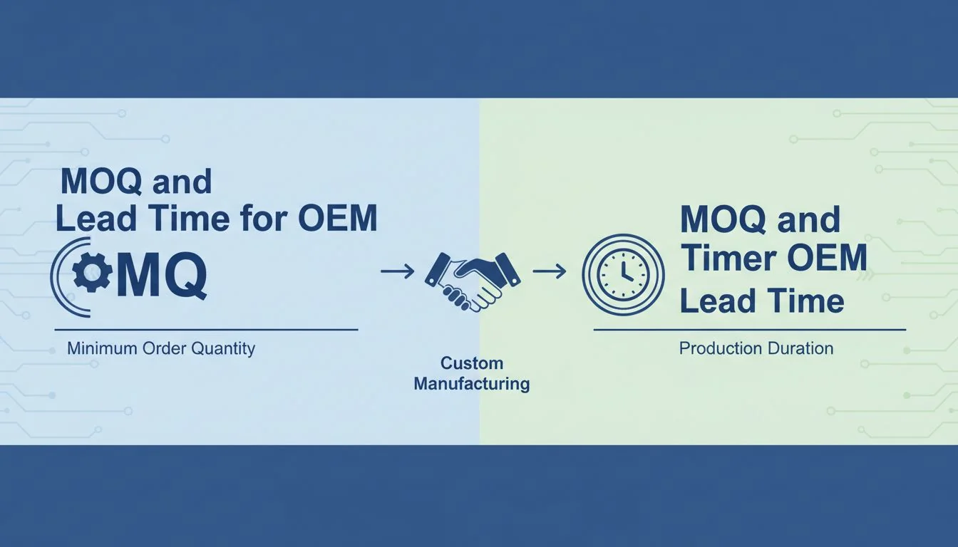 MOQ and Lead Time for OEM