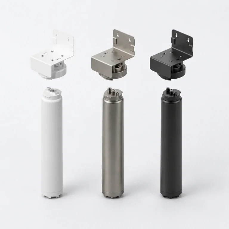 HW-S6 twist-lock undersink water filter with replaceable cartridge
