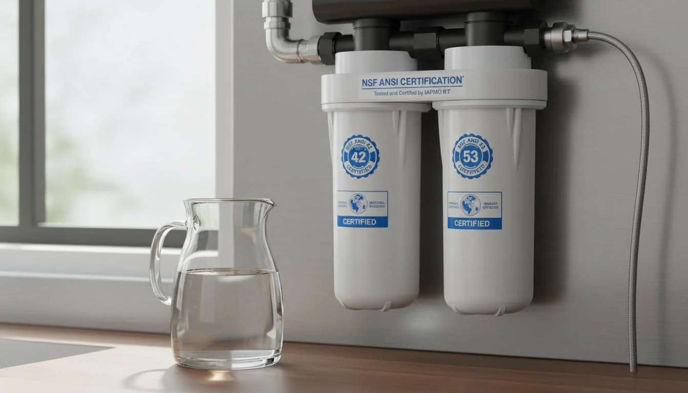 NSF ANSI certification water filter