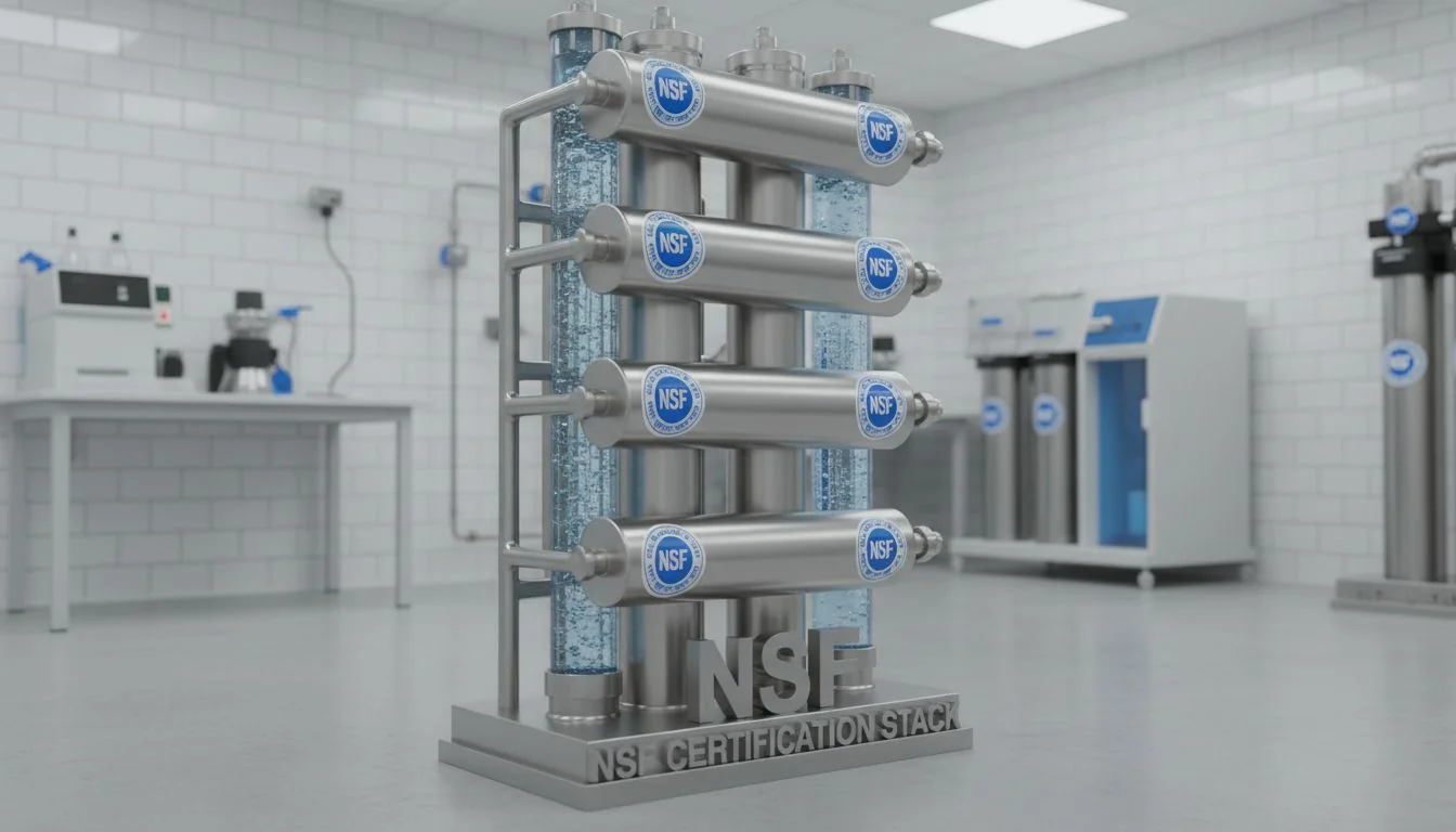 NSF certification water filter