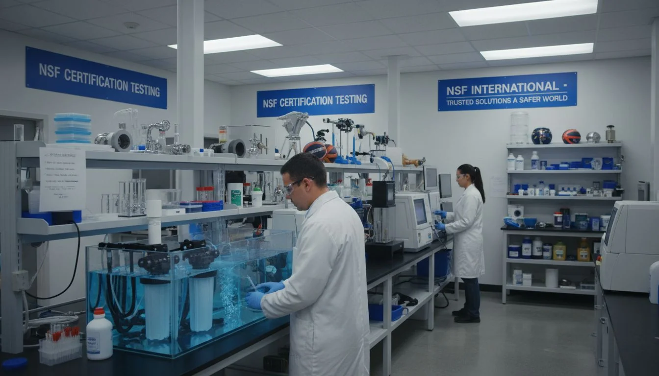NSF certification testing lab