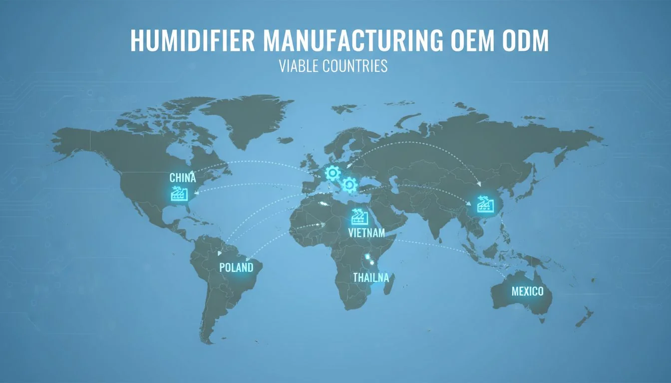 Viable Countries for Humidifier Manufacturing