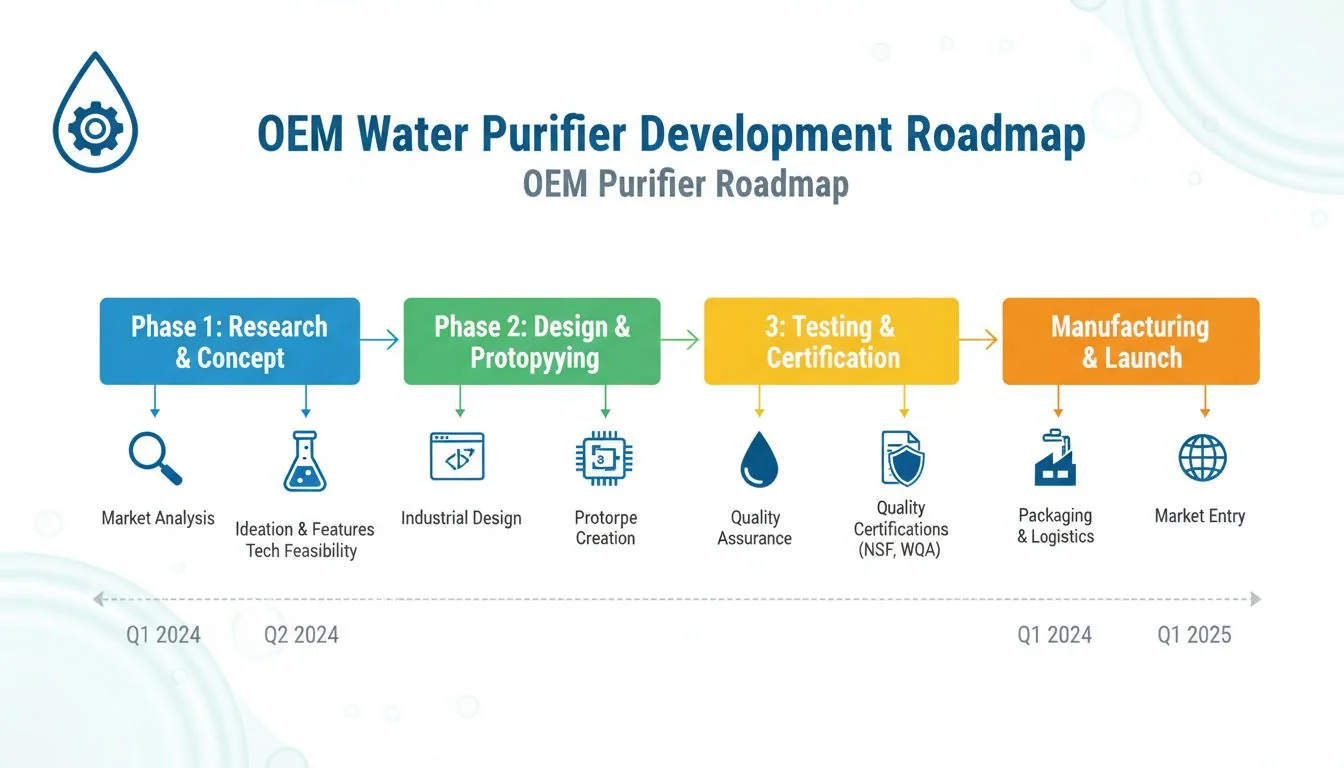 OEM Water Purifier Roadmap OEM water purifier development roadmap