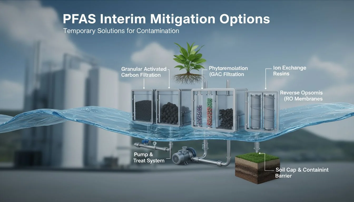 PFAS interim mitigation options
