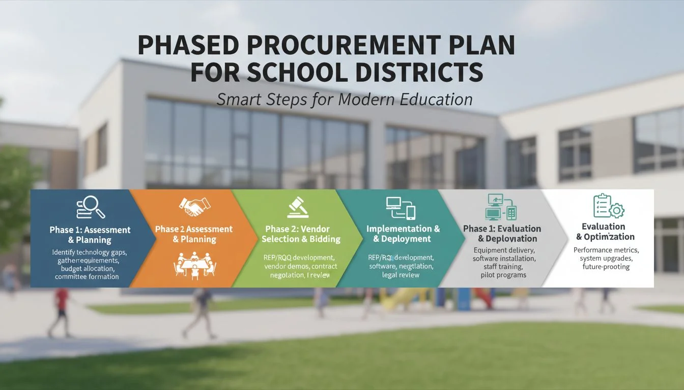 phased procurement plan for school districts