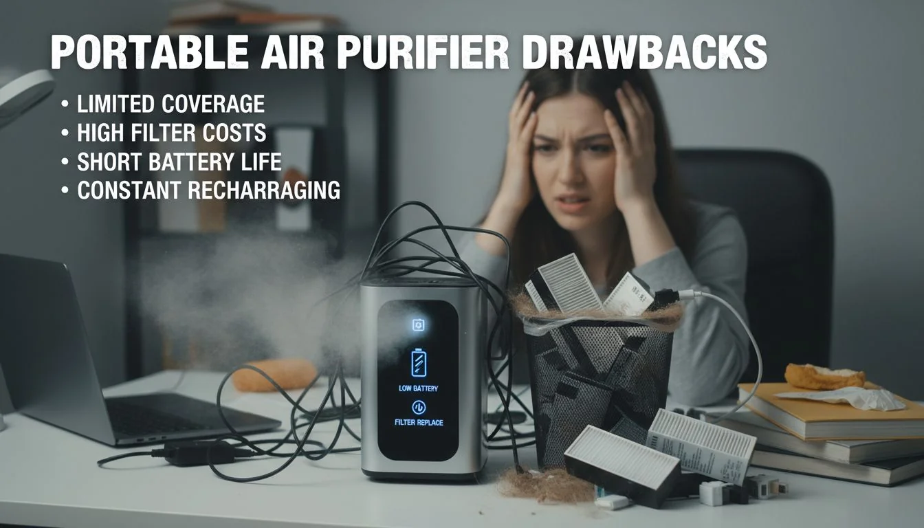Portable air purifier drawbacks Portable air purifier drawbacks