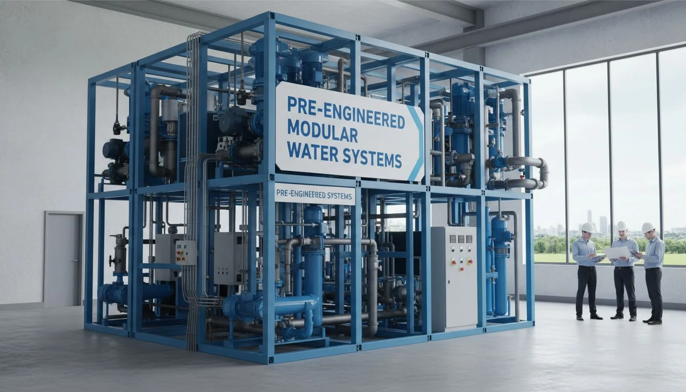 Pre-engineered Systems Pre-engineered modular water systems
