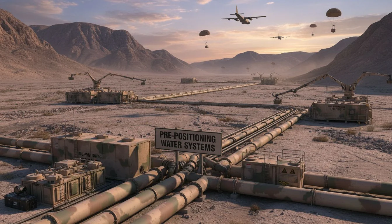 Pre-Positioning Systems pre-positioning water systems