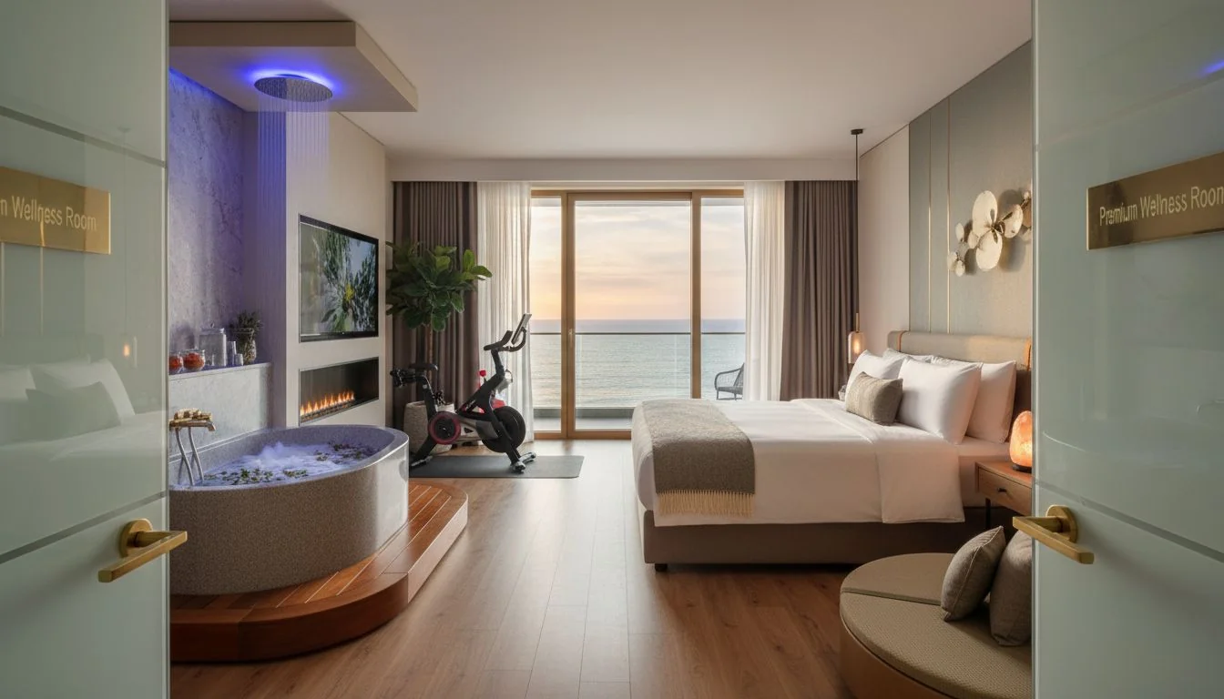 Premium Wellness Room luxury hotel room with wellness features