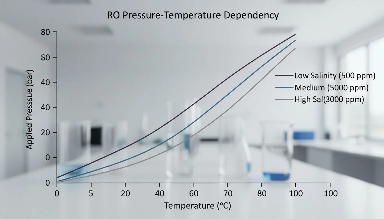 pressure temperature dependency RO