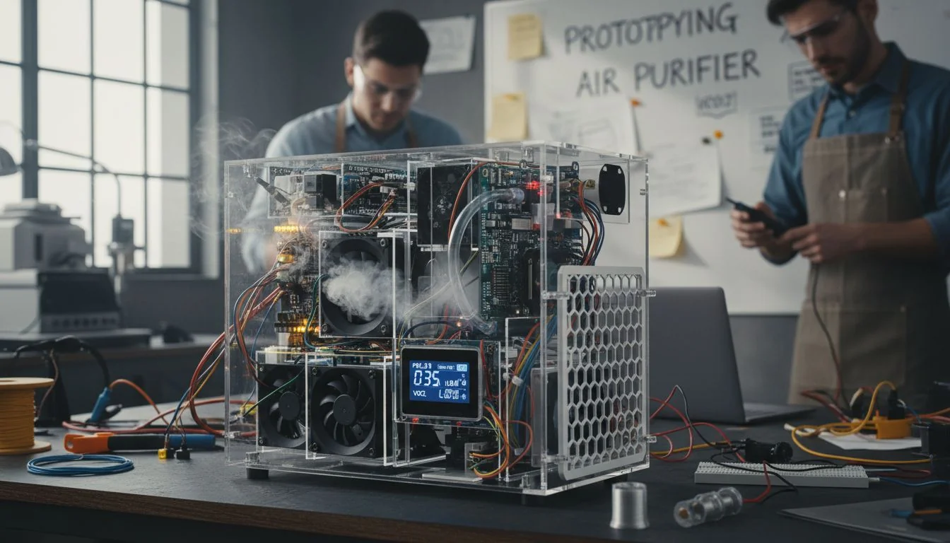 Prototyping Air Purifier prototyping air purifier