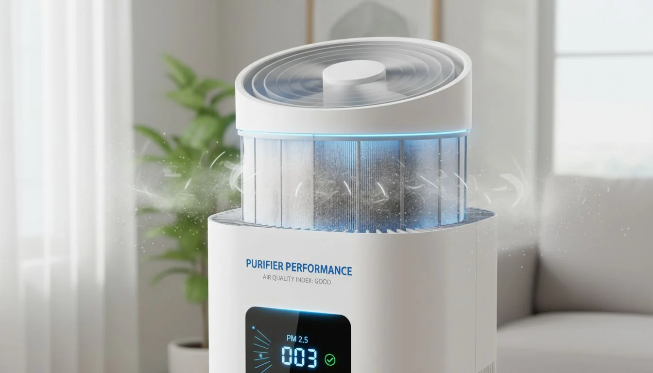 air purifier fan and filter