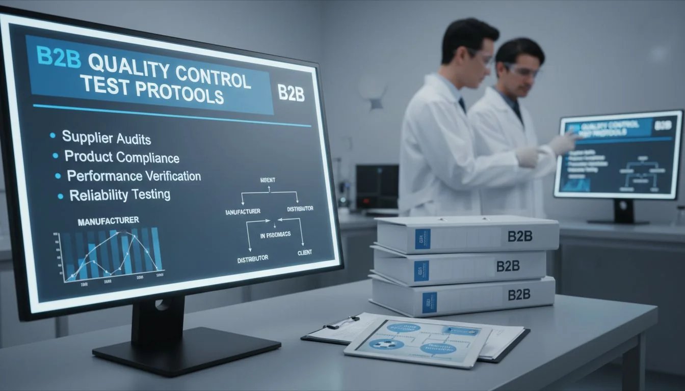 QC test protocols B2B