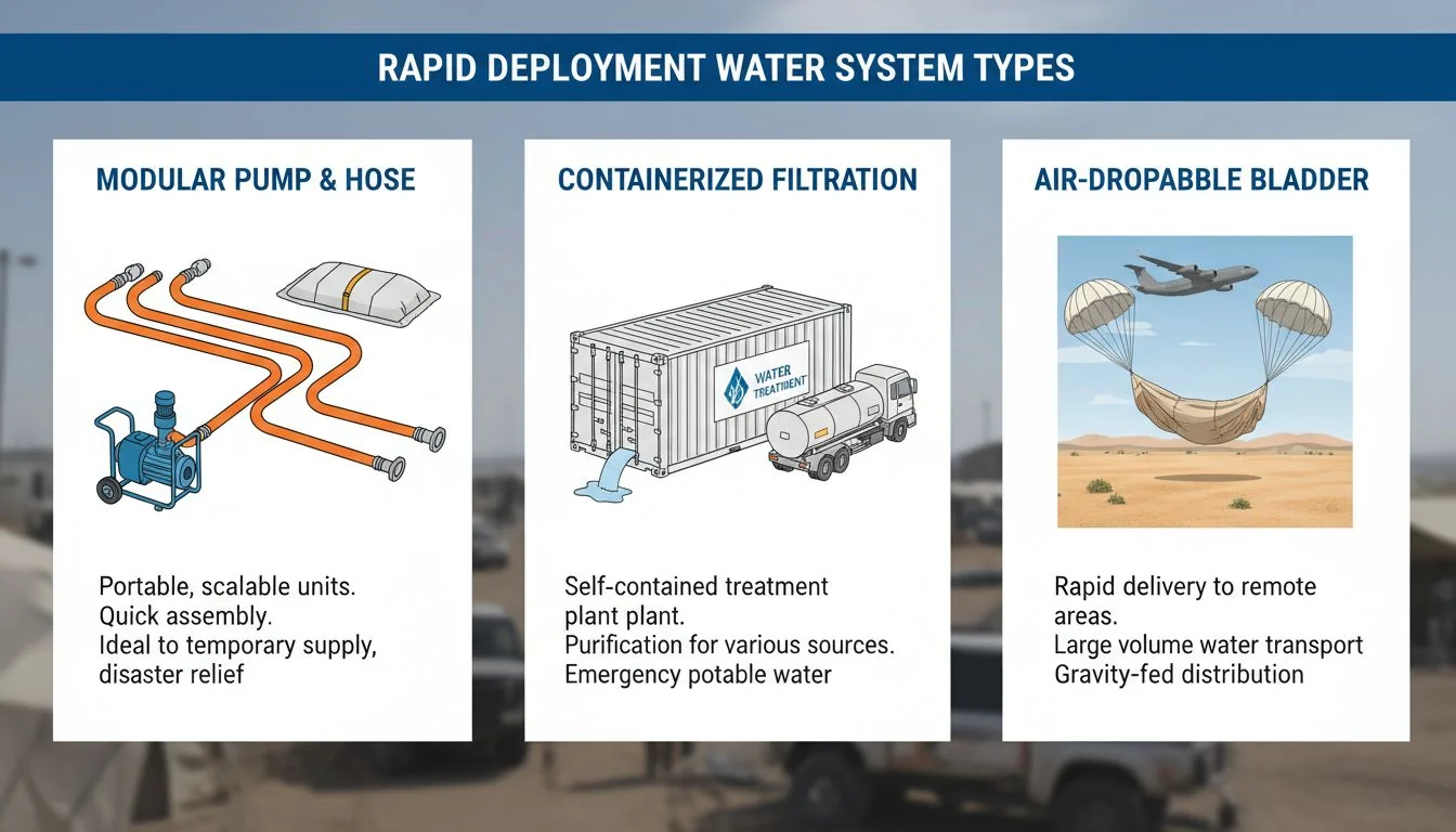 Rapid Deployment Water System Types rapid deployment water system types