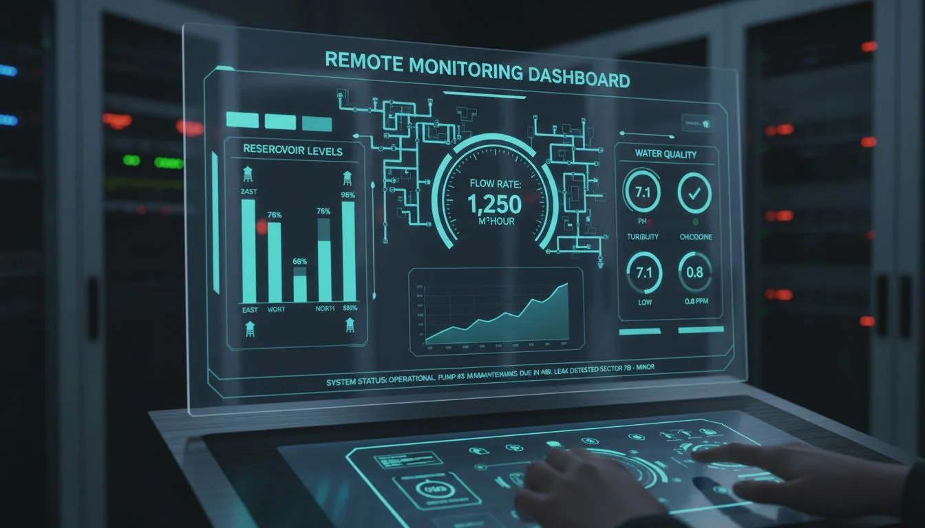Remote Monitoring Dashboard water system remote monitoring dashboard