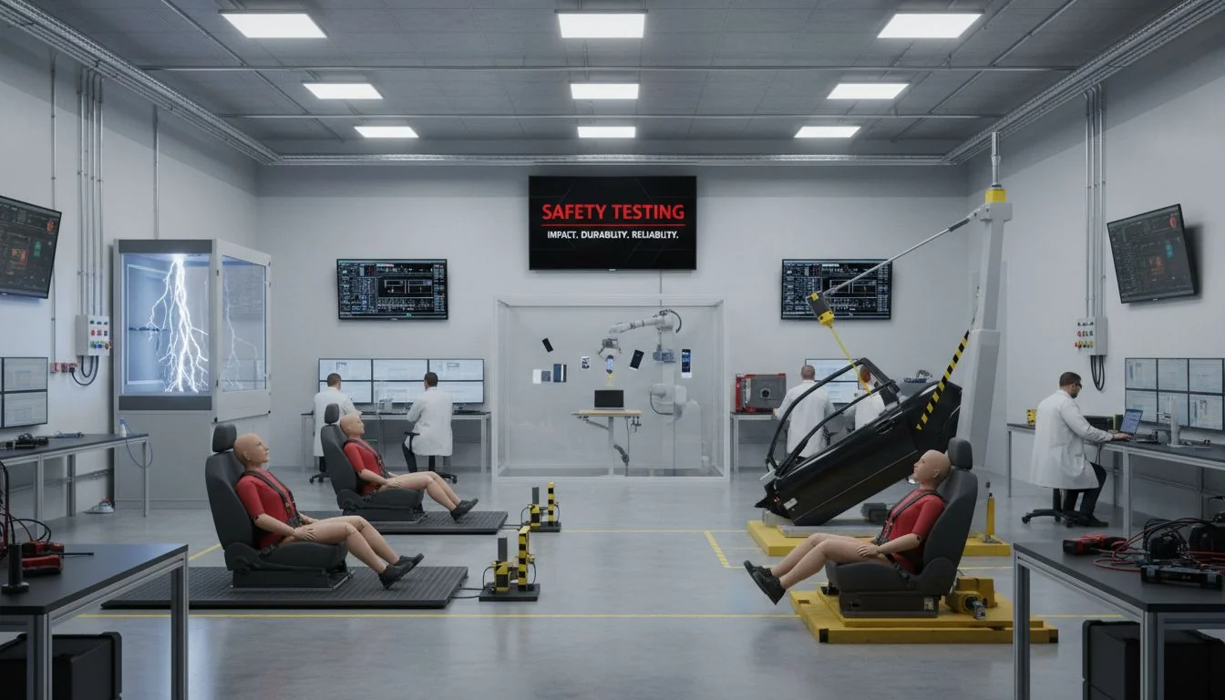 safety testing lab environment