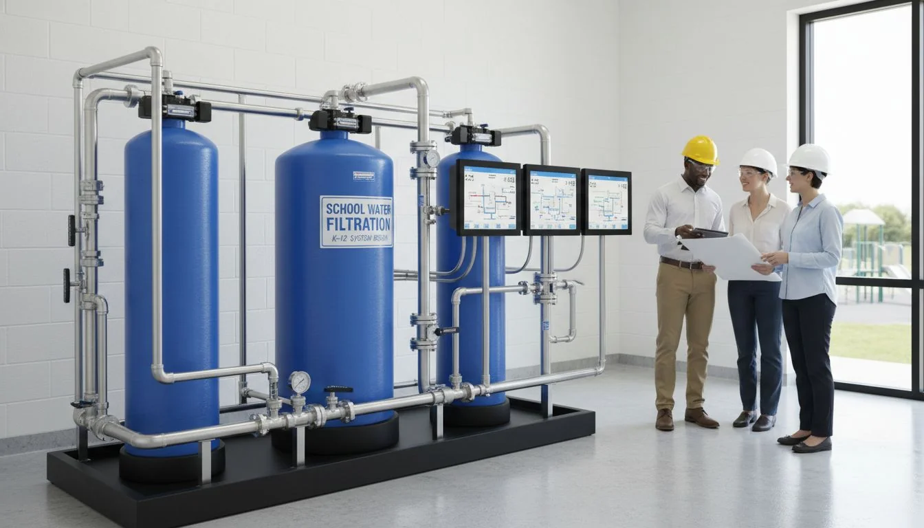 K-12 school water filtration system design