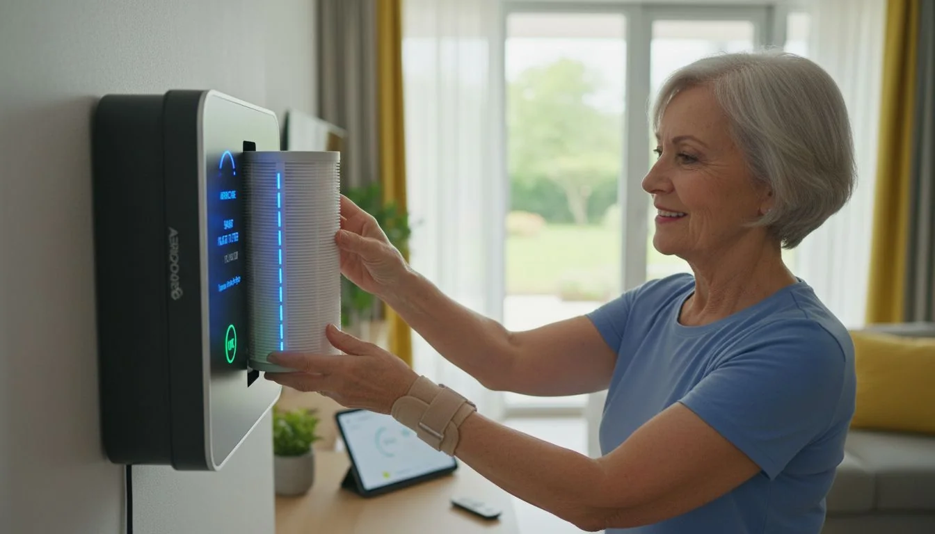 smart filter replacement senior living