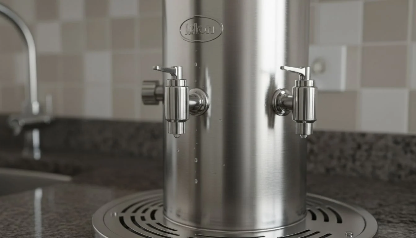 stainless steel water purifier detail