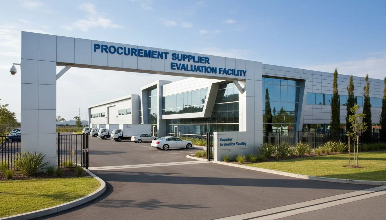 procurement supplier evaluation facility