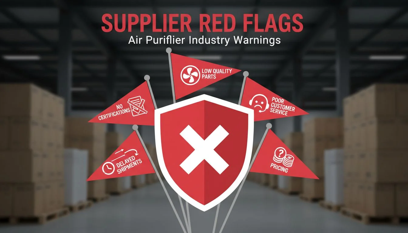 air purifier supplier red flags
