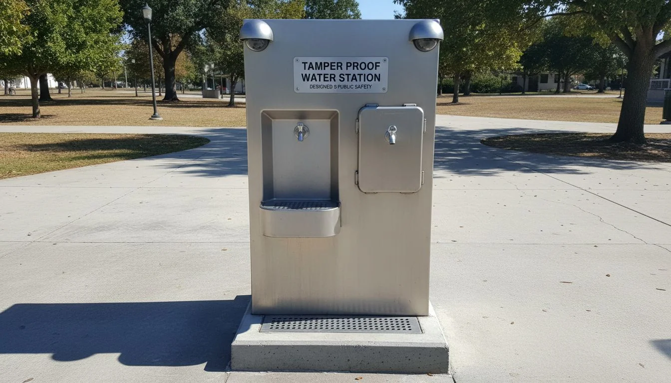 Tamper Proof Design tamper proof water station design