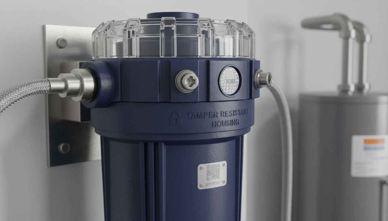 Tamper Resistant Housing tamper resistant water filter housing