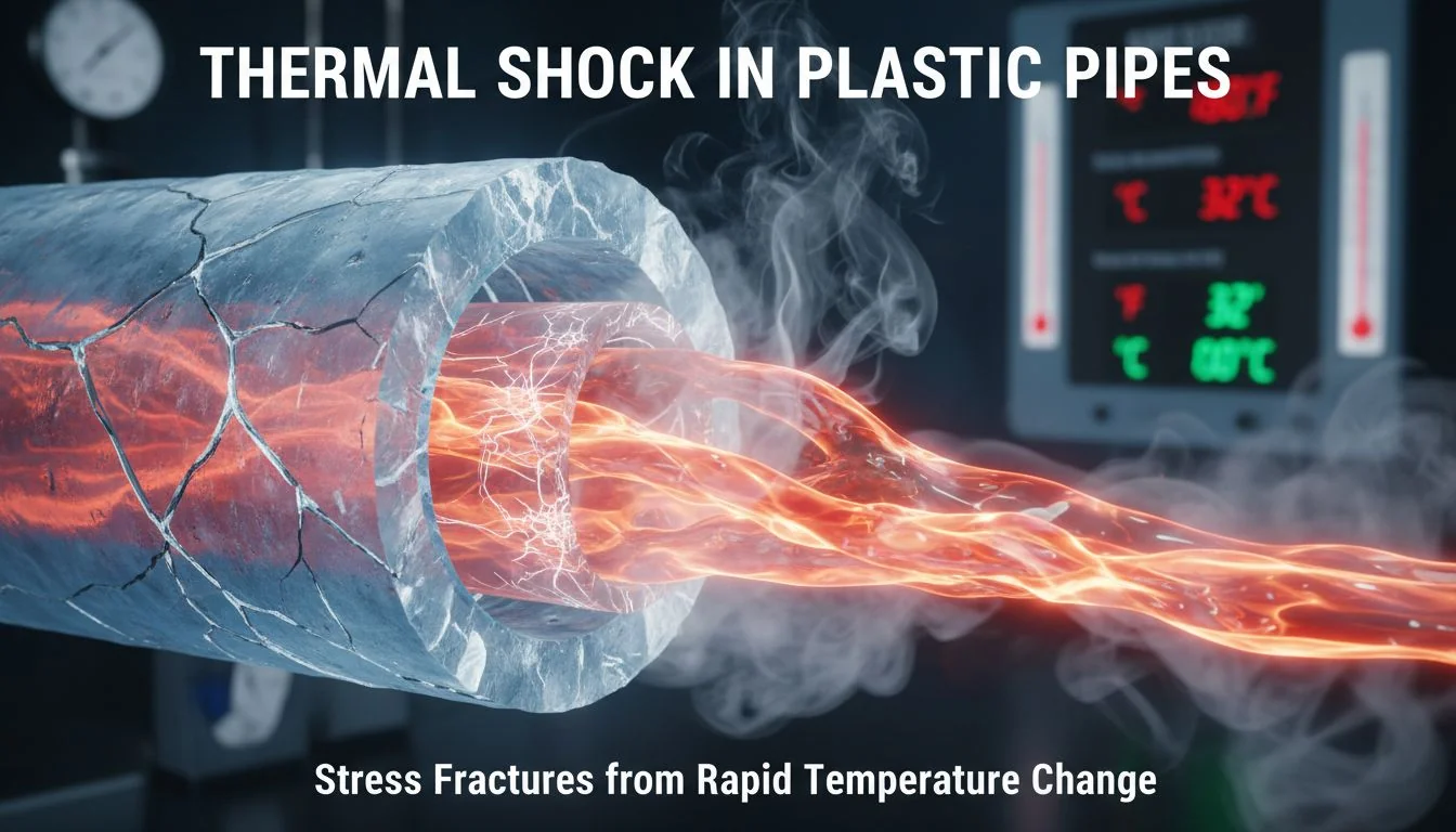 Thermal Shock in Plastic Pipes thermal shock in plastic pipes