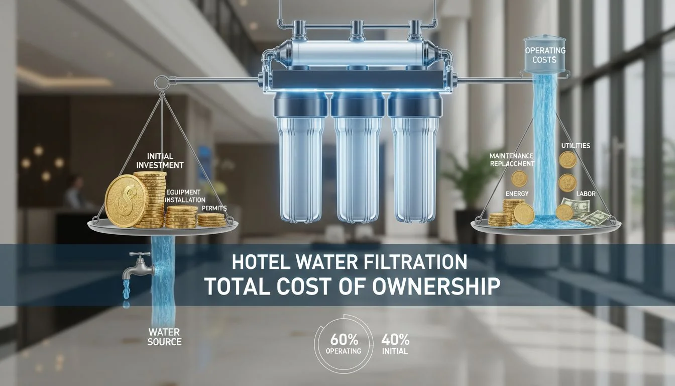 Total Cost of Ownership hotel water filtration total cost of ownership