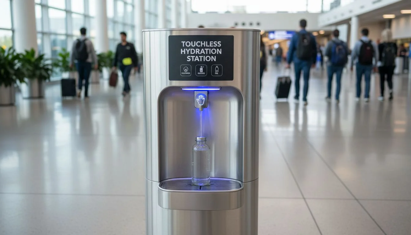 touchless hydration station