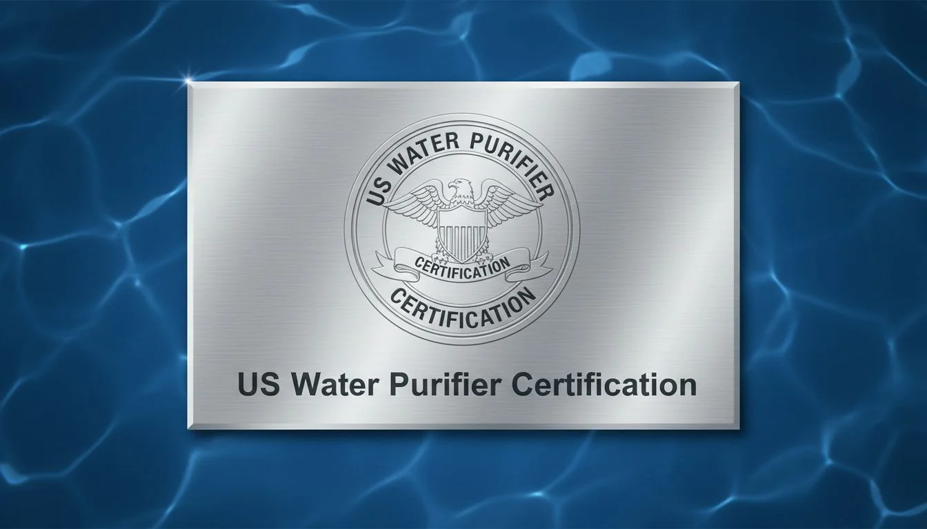 US water purifier certification