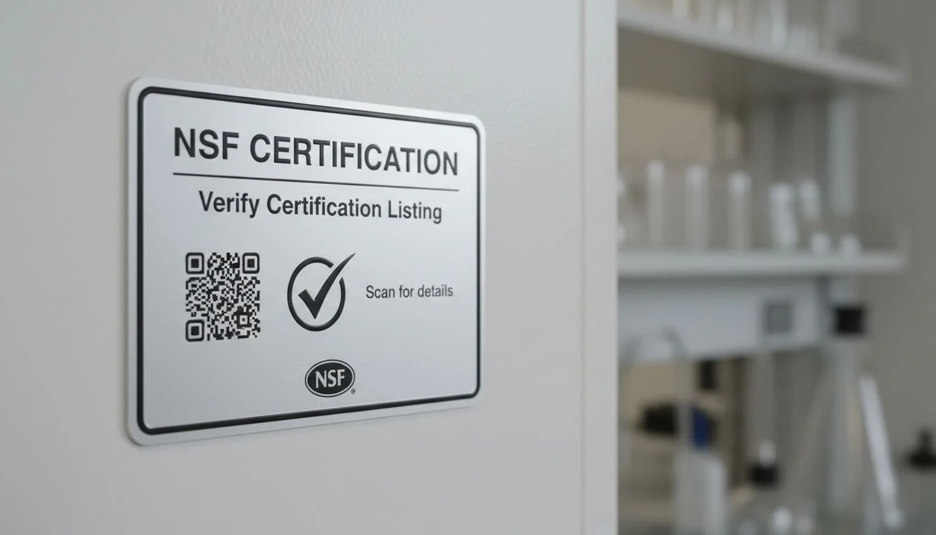 Verify Certification Listing verify NSF certification listing