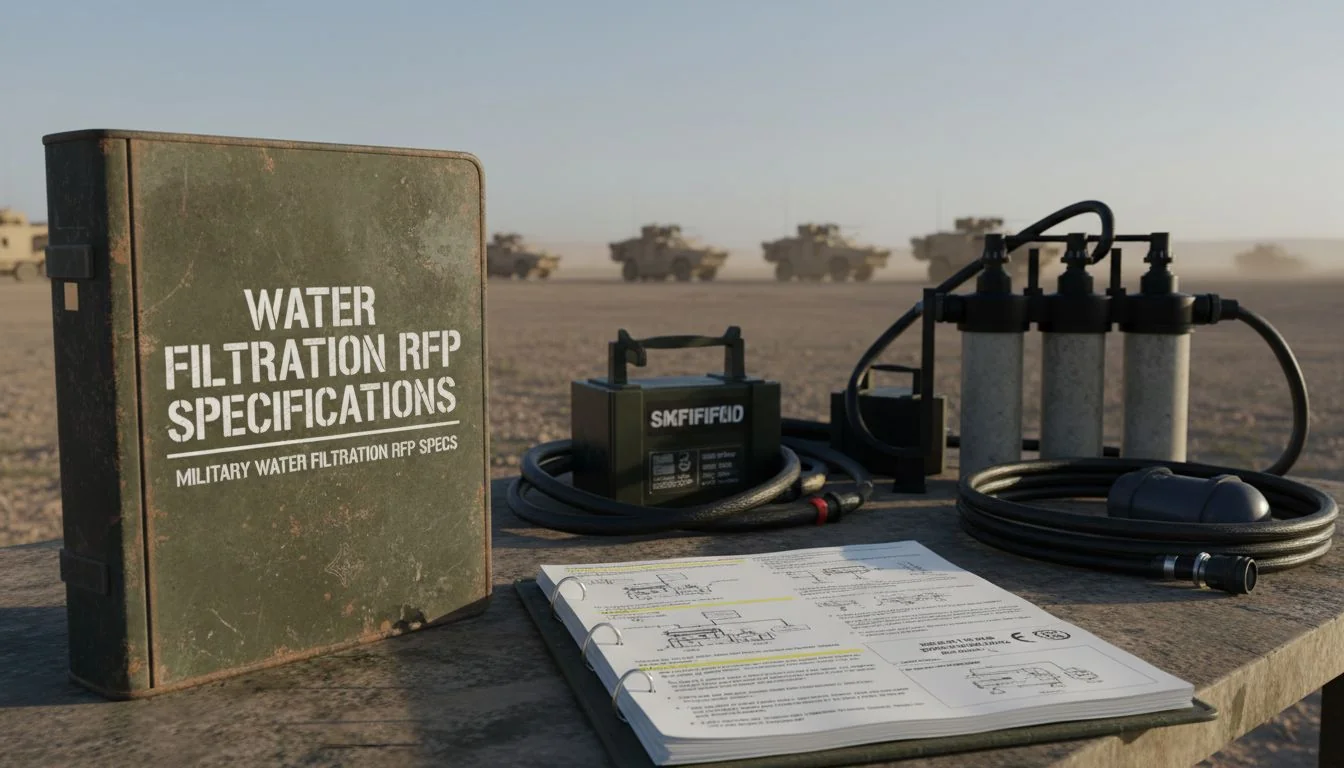 water filtration RFP specifications military