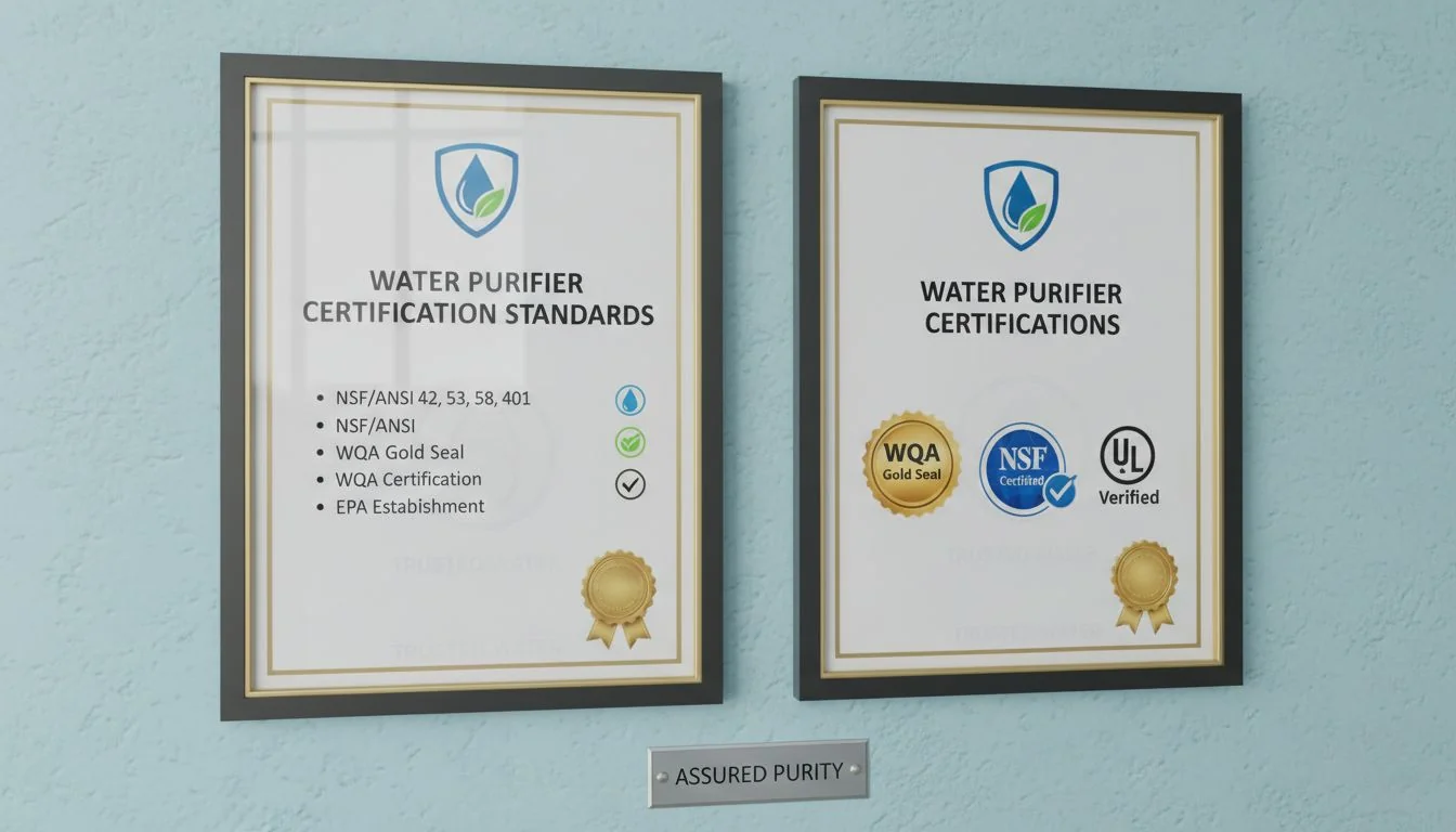 Water Purifier Certification Standards