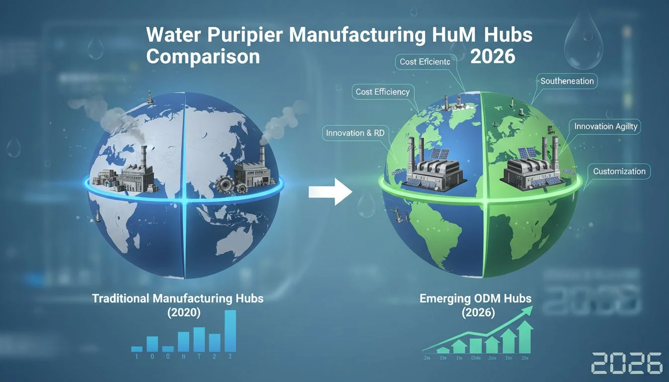 water purifier manufacturing hubs comparison
