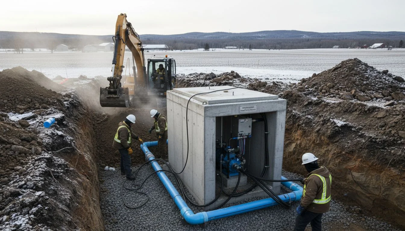Water System Installation Below Frost Line water system installation below frost line