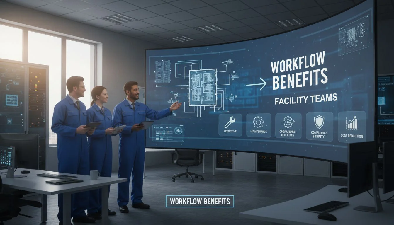 workflow benefits facility teams
