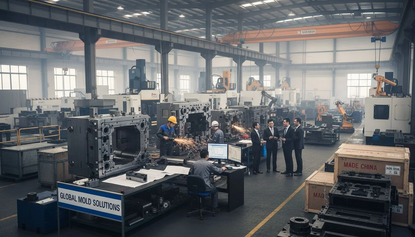 working with mold manufacturer factory